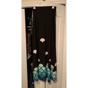 Lularoe Mermaid Scales Maxi skirt